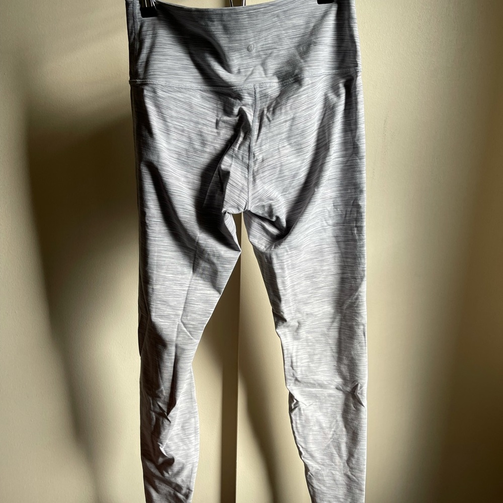 Lululemon light grey leggings - size 10